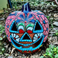 Painted Clay Art Pumpkin Calabaza