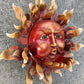 Mexican Metal Art Sunface with Hands left side