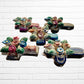 Clay Floral Mini Cross