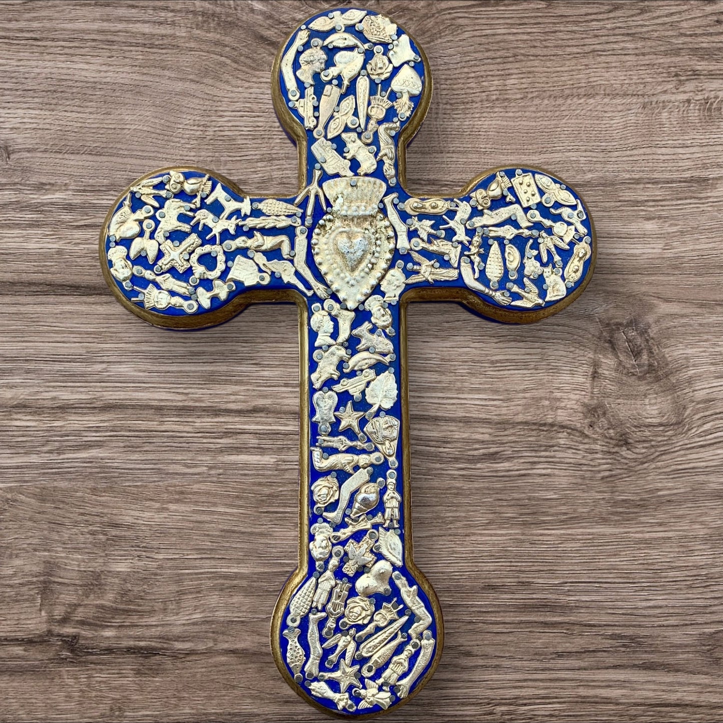 Milagros Wood Cross 14”