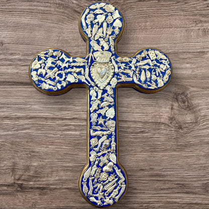 Milagros Wood Cross 14”