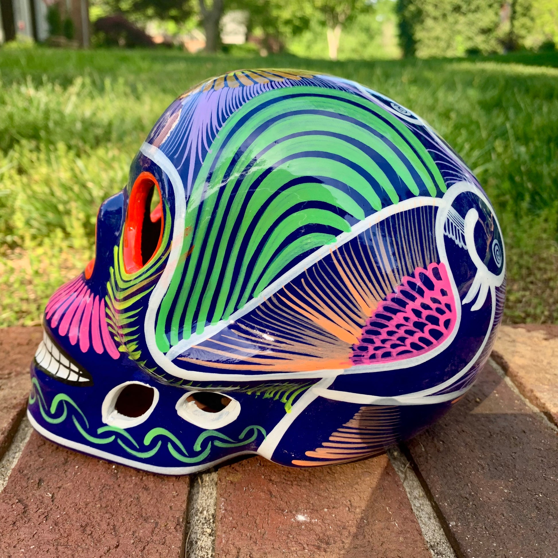 Mexican sugar skull large side