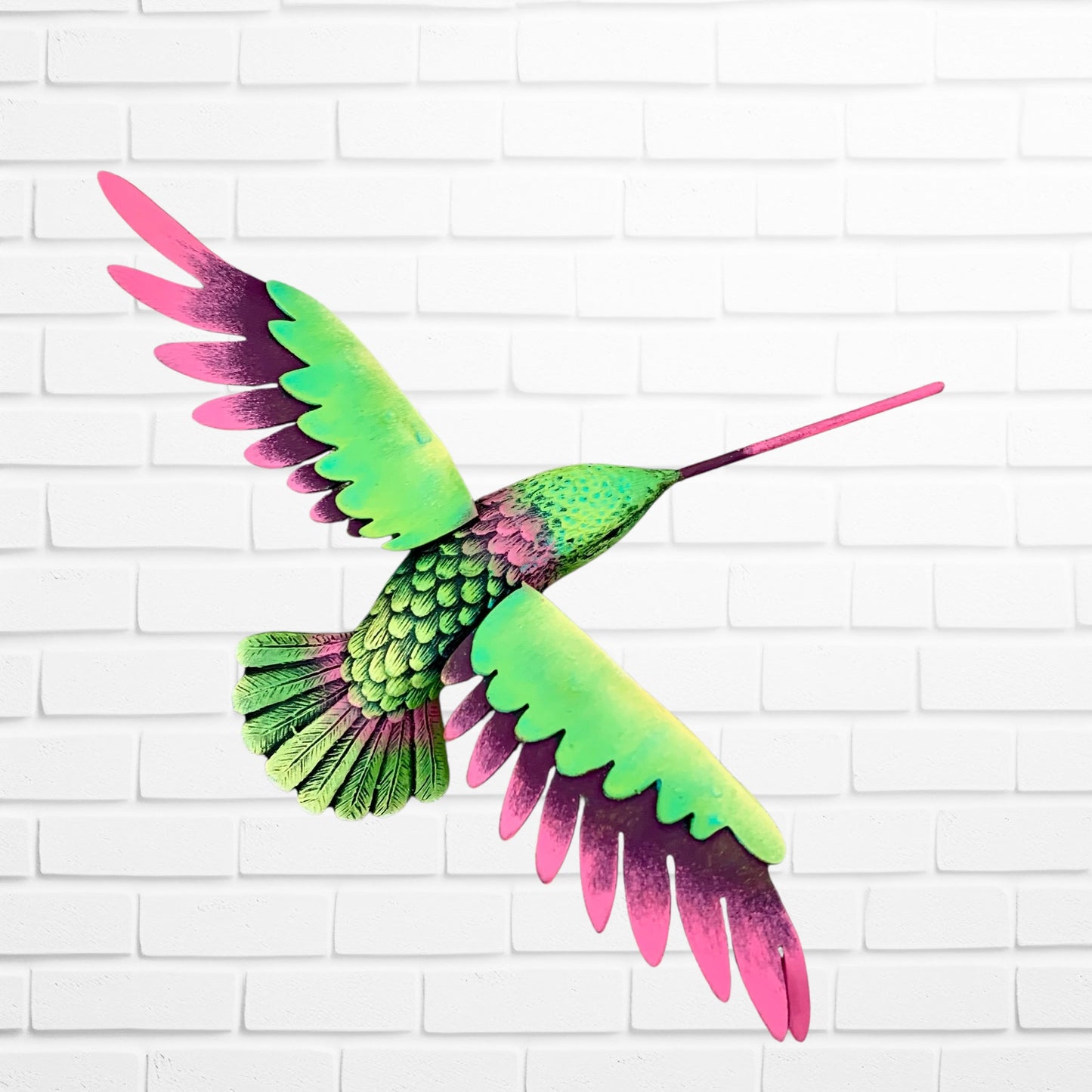 Single Hummingbird Wall Sculptures