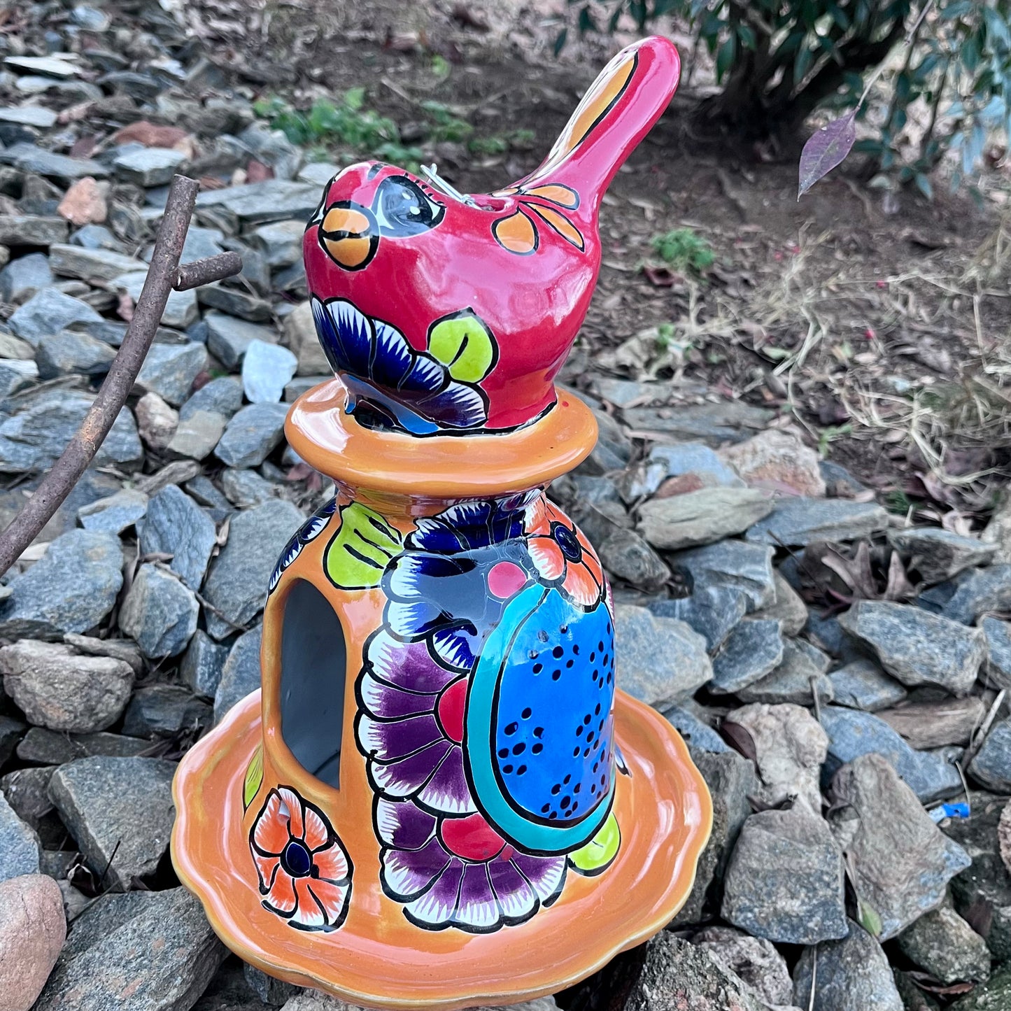 Talavera Pottery Birdie Bird House
