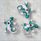 Talavera Salamander Lizard Set