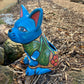 Mexican Painted Puppy Dog Planter