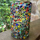Hand Blown Confetti Drinking Glasses