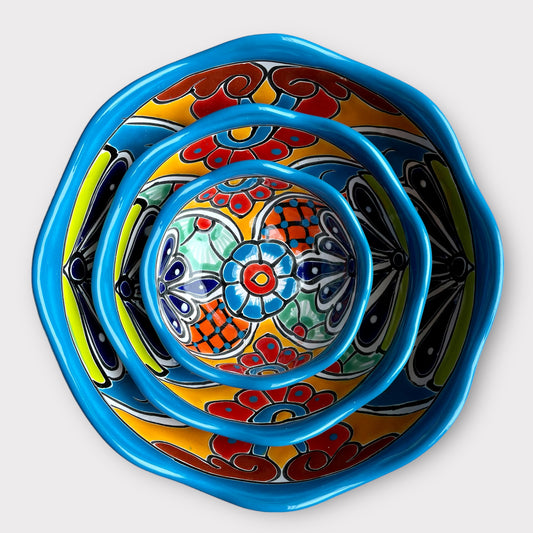 Talavera Nesting Bowl Set