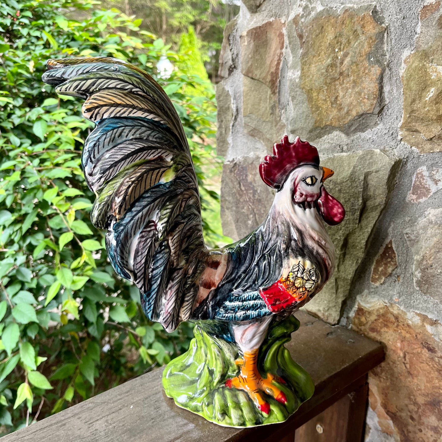 talavera classic rooster side