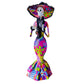 Floral Catrina Skelton Doll 14"