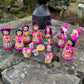 mexican nativity set rose