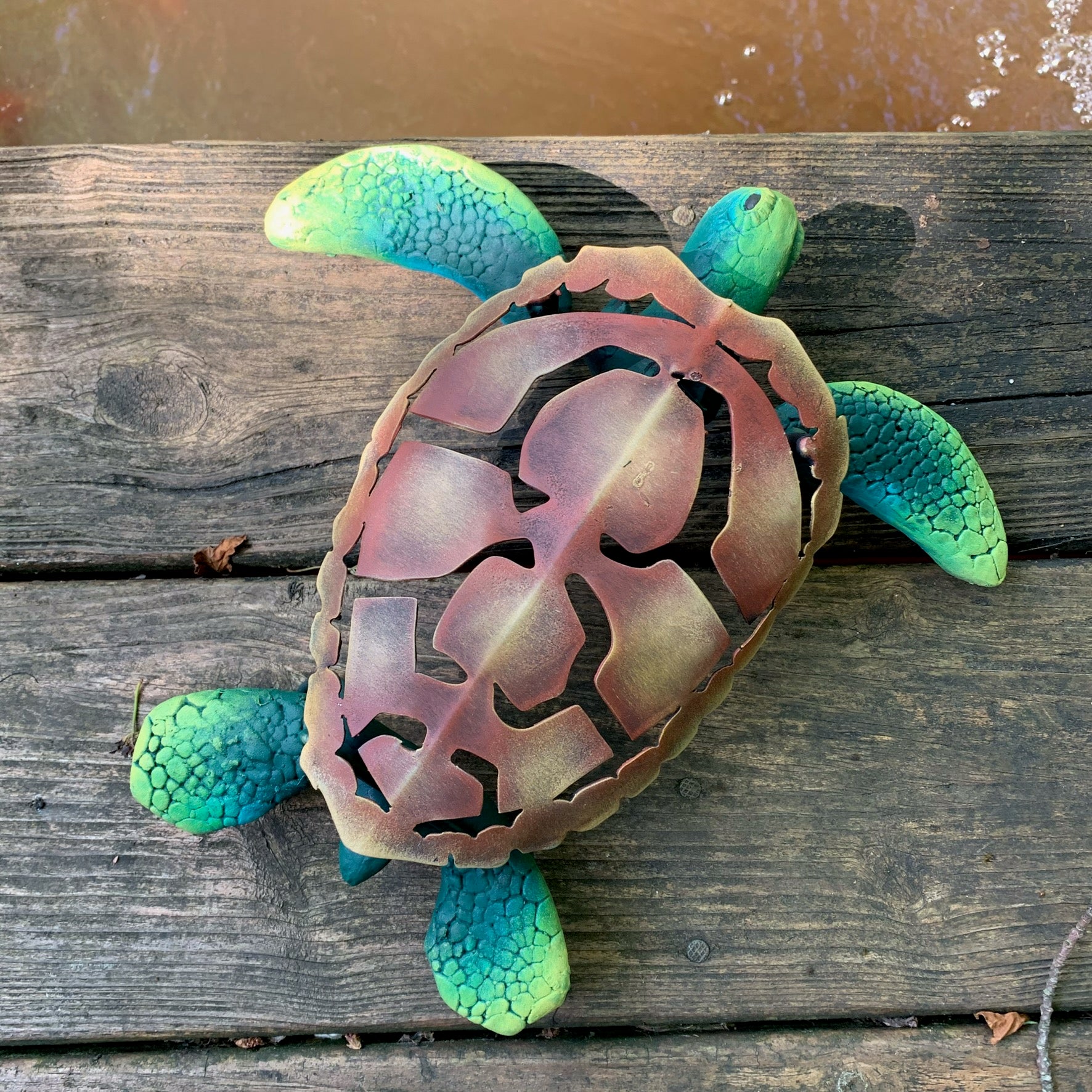 Sea Turtle Metal Art - Ocean Wall decor - Turtles Tortuga | MexDecor