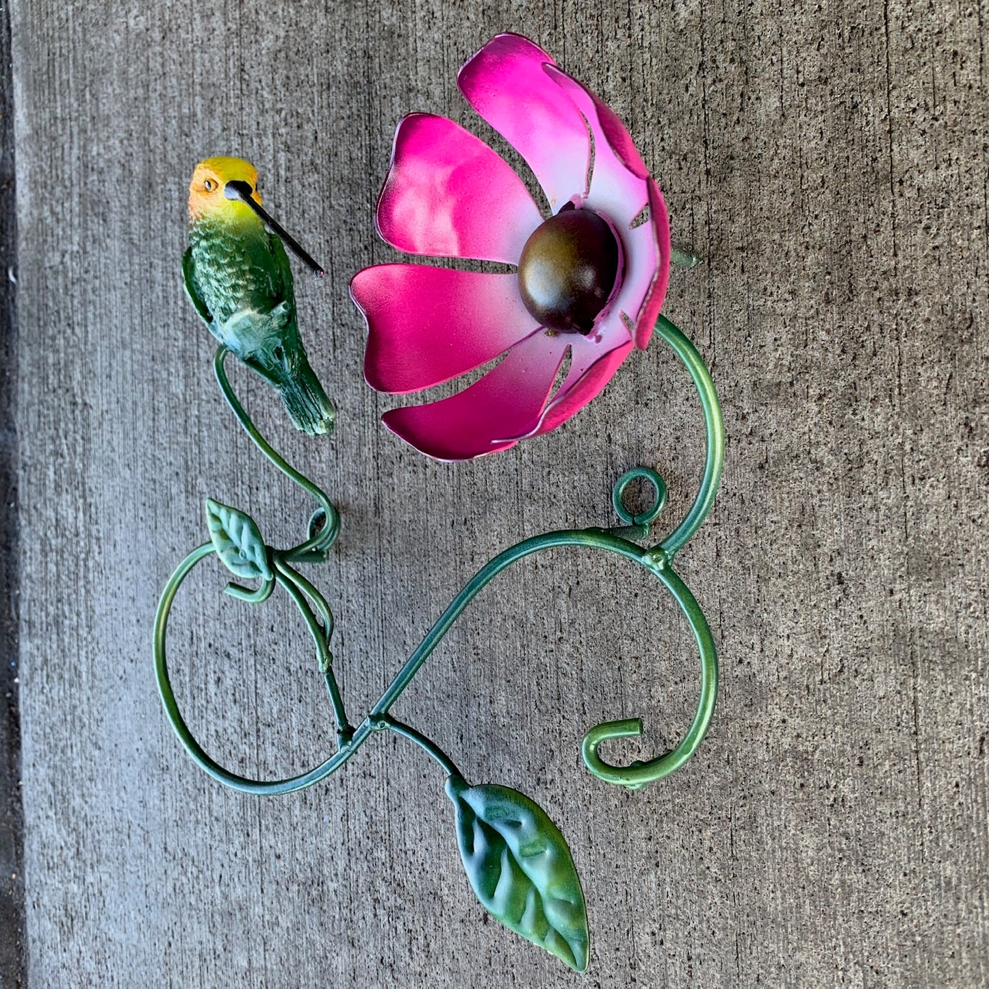 Hummingbird Garden Art 