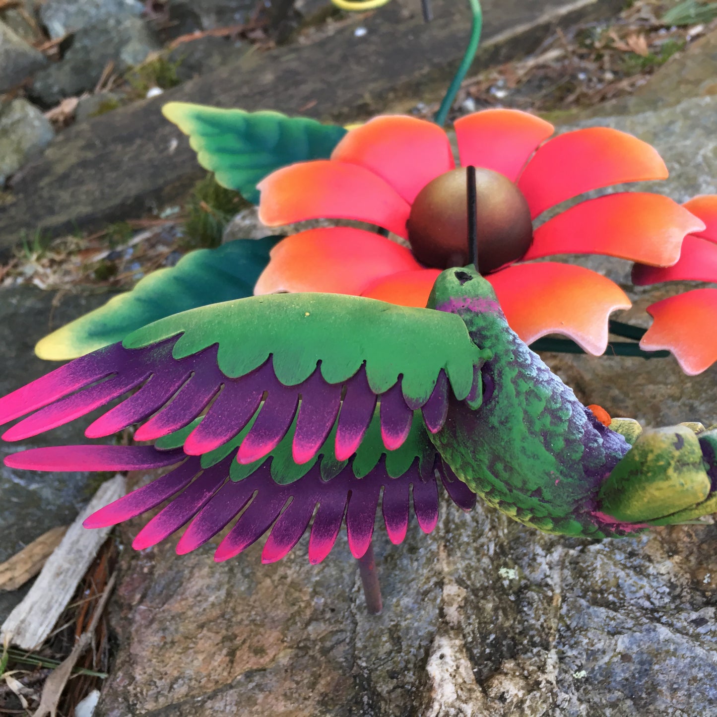 Hummingbird Wall Sculpture A