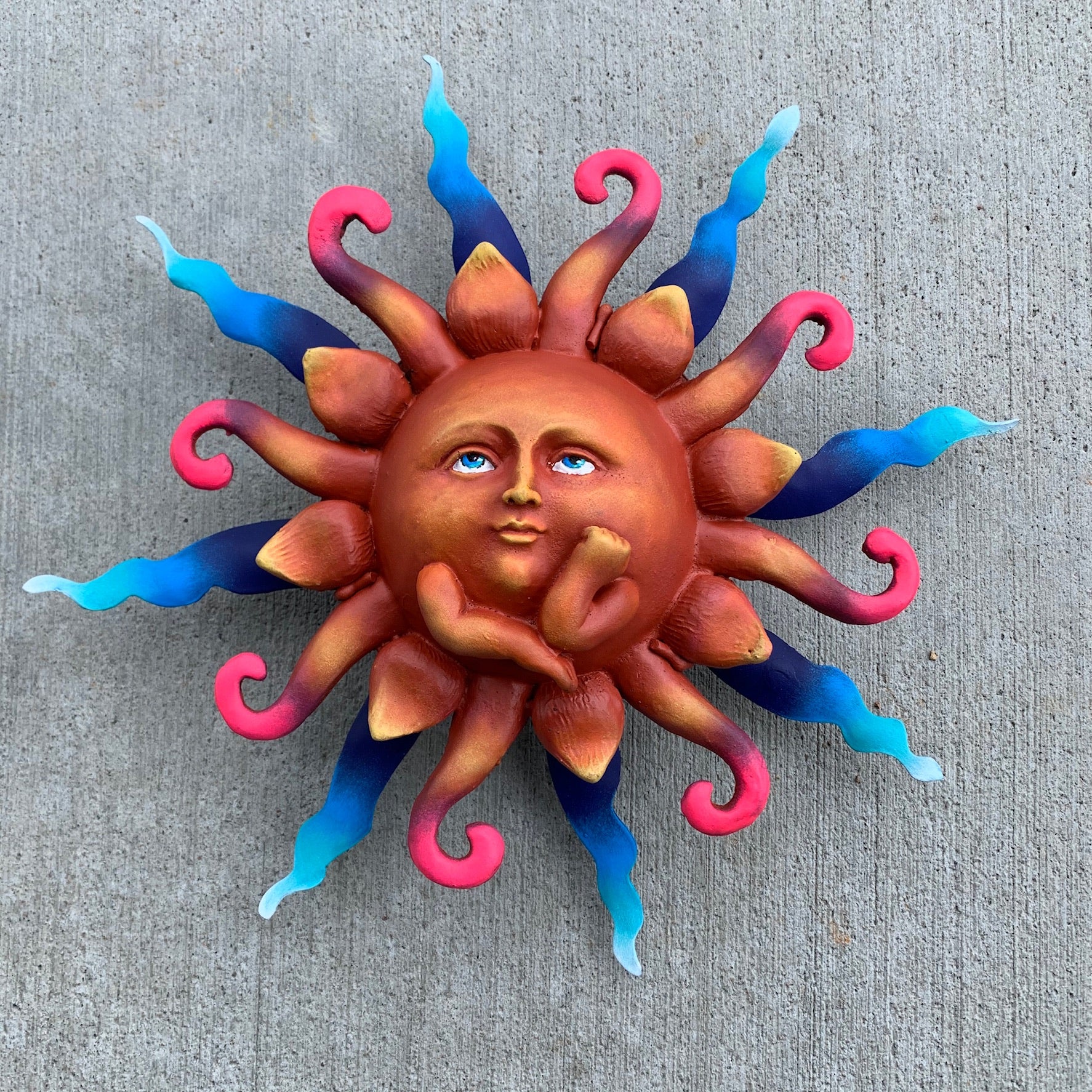 garden wall sun