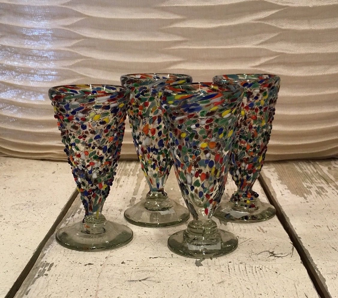 Hand Blown Tequila Glass Set