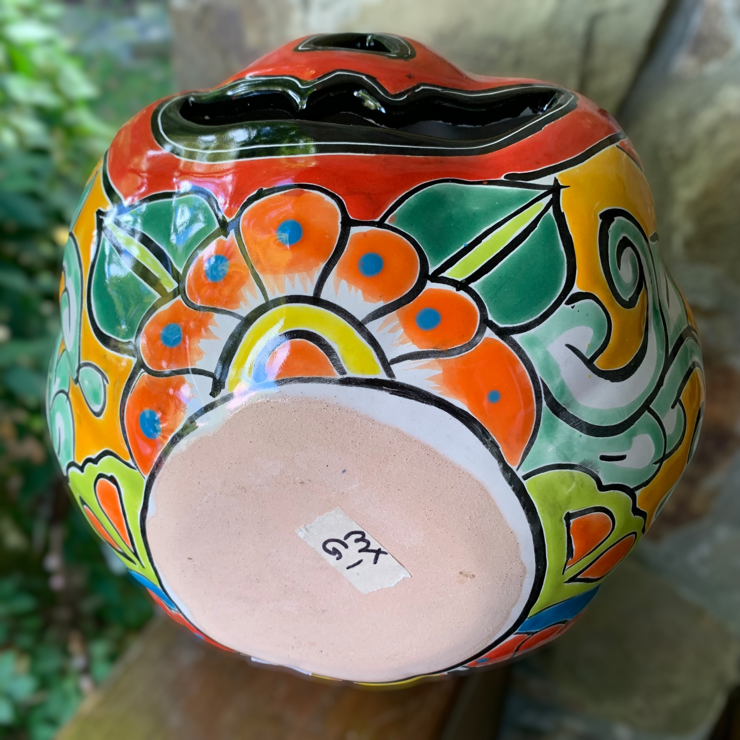 Talavera Pumpkin LG - Calabaza