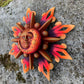 sun and moon wall sculpture