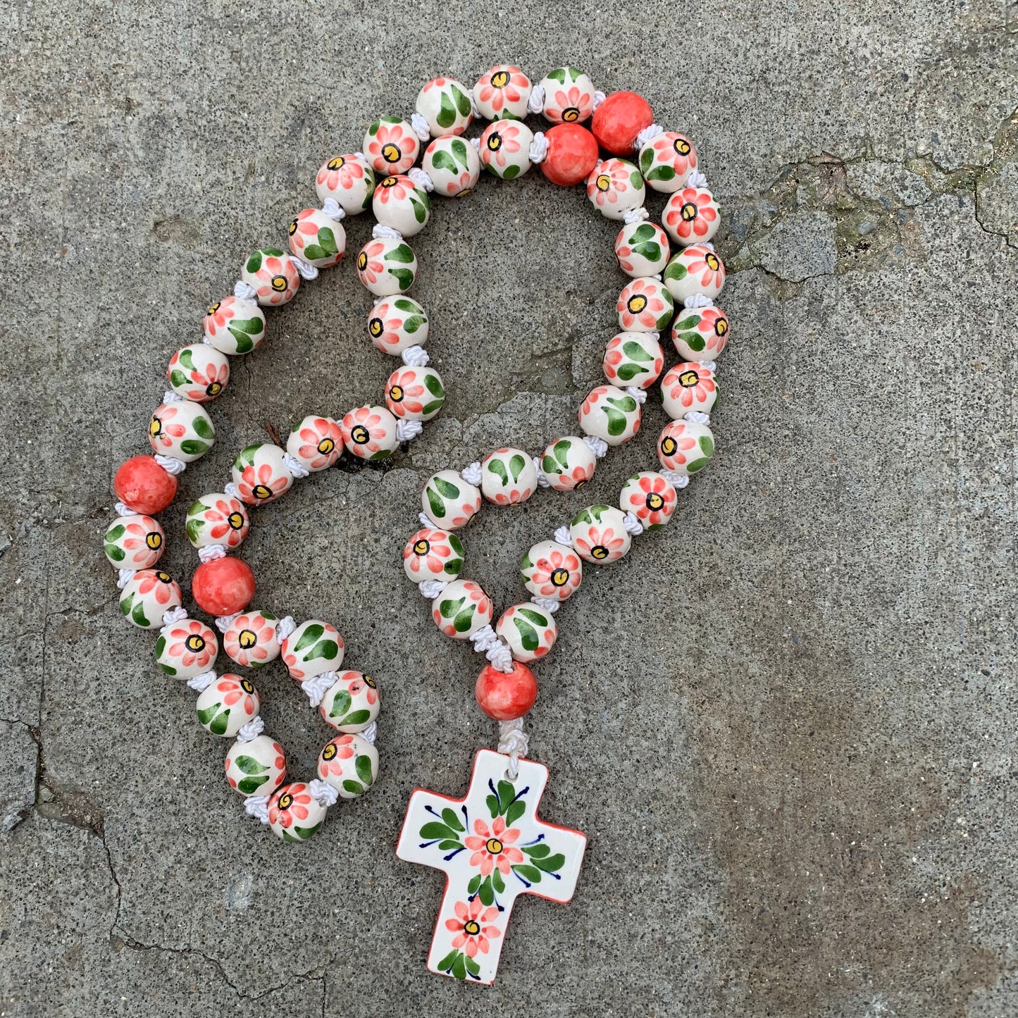 Ceramic Rosary Beads