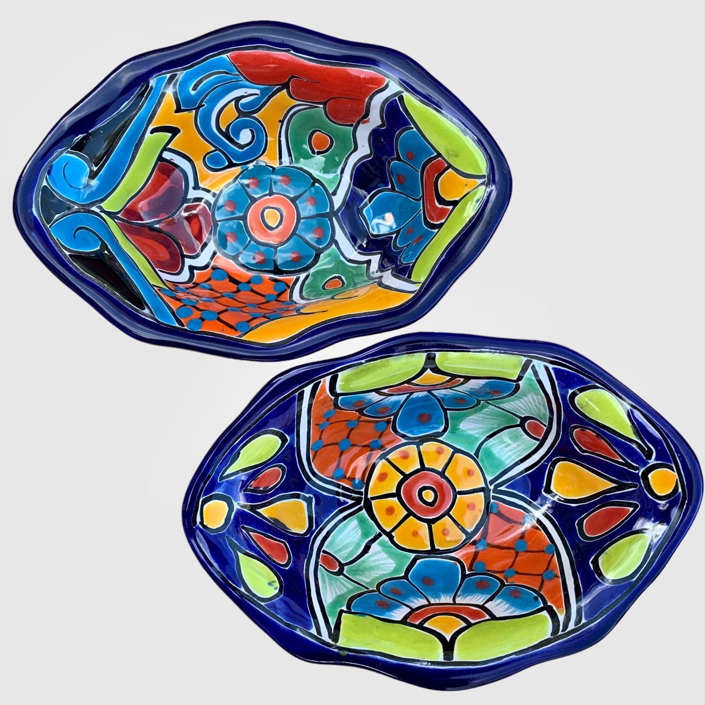 Talavera Oval Bowl Set