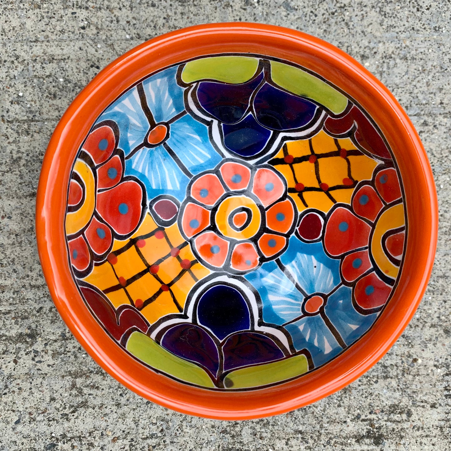 Talavera Guacamole Salsa Bowl