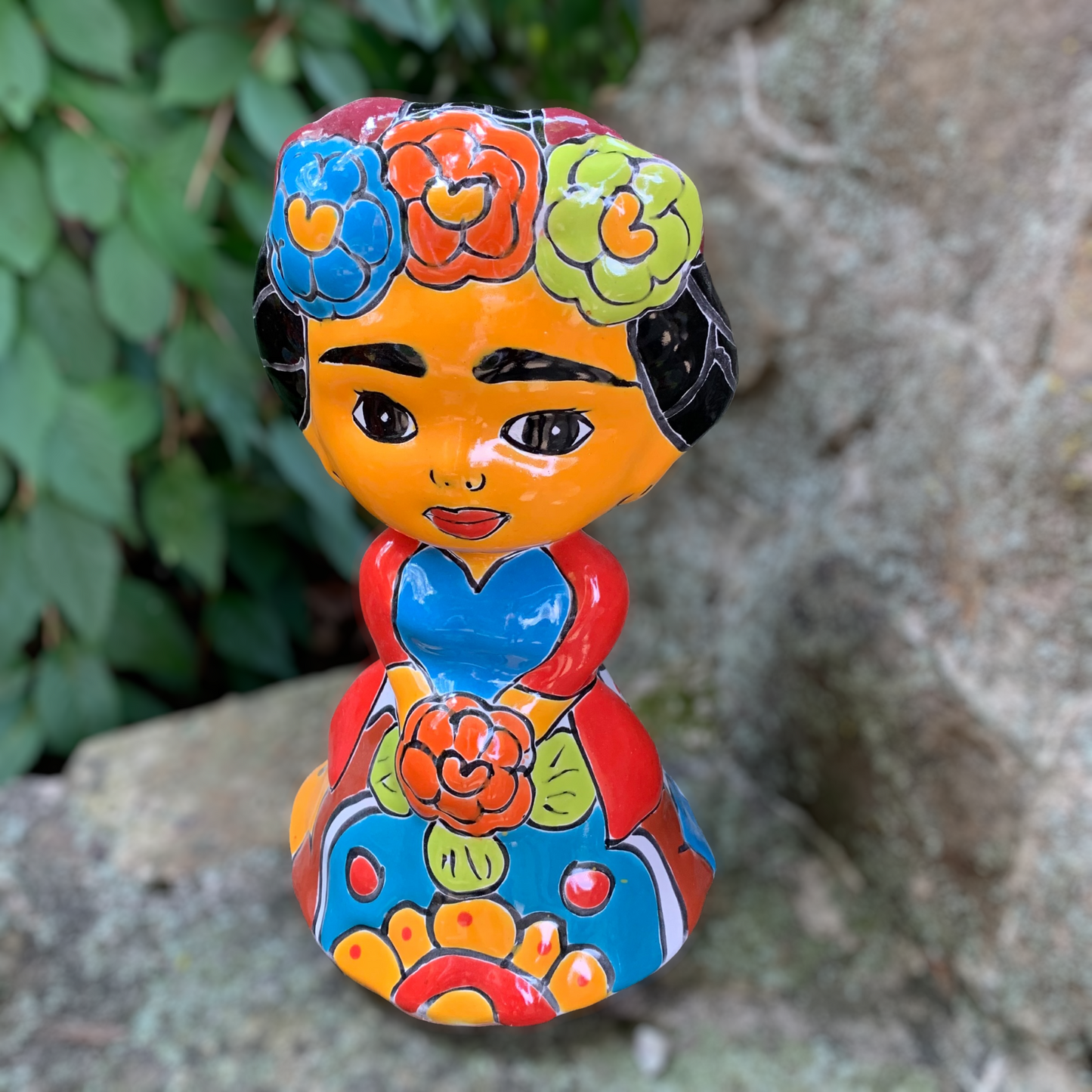 Talavera Frida Doll