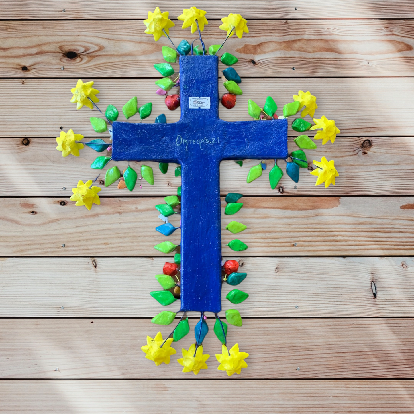 Ortega Folk Art Cross Large