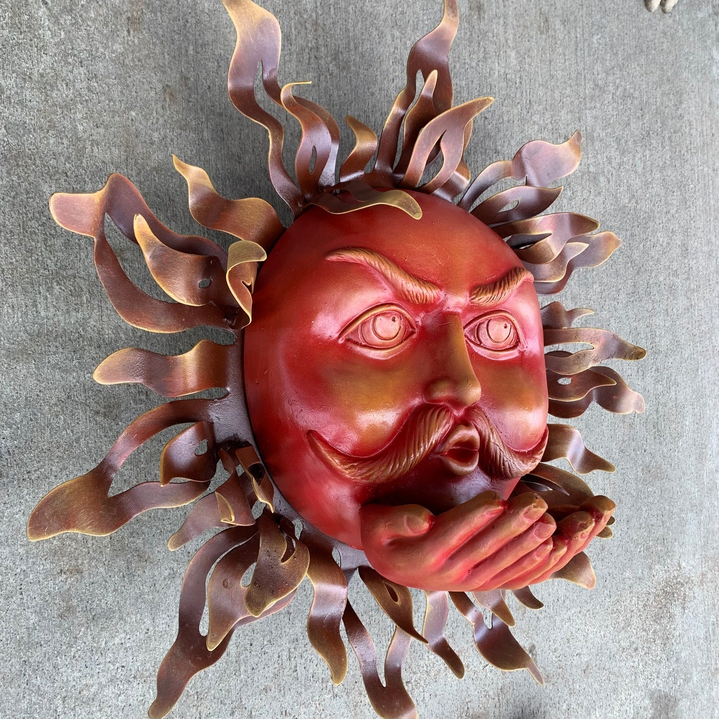 mexican craft sun with hands