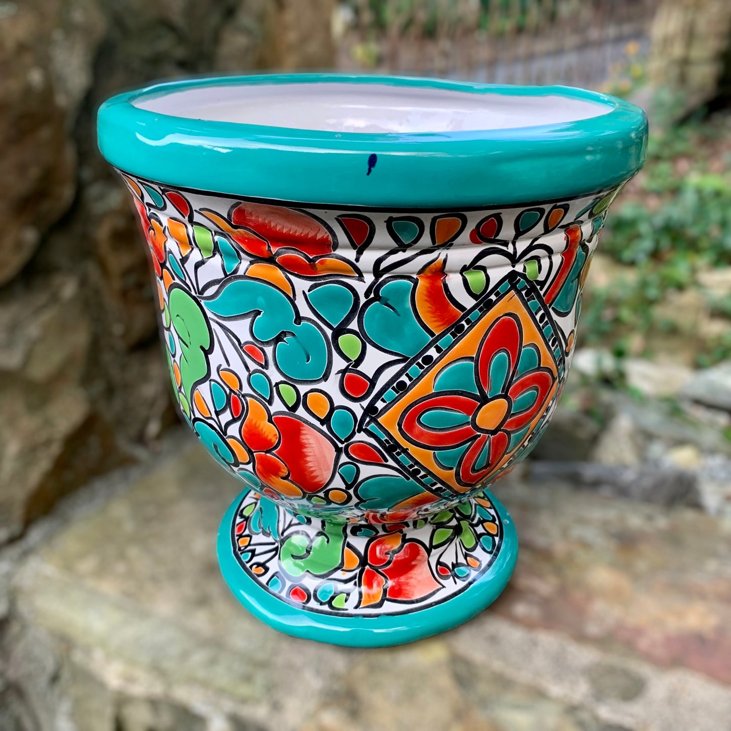 Talavera Copa Planter Pot