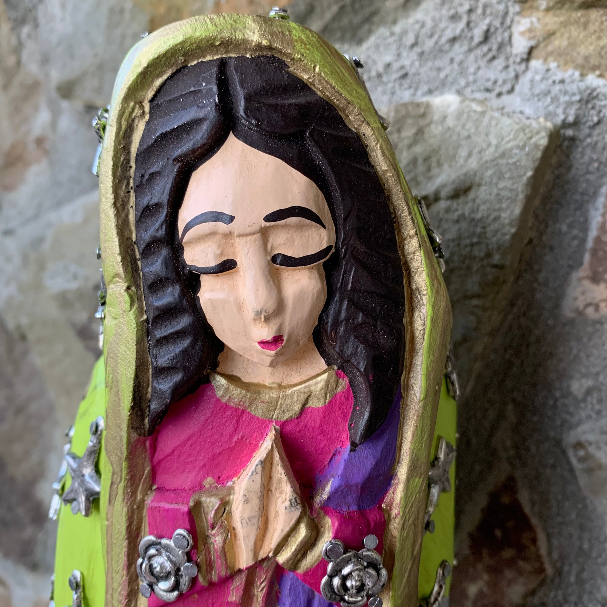 milagaros wood guadalupe virgin