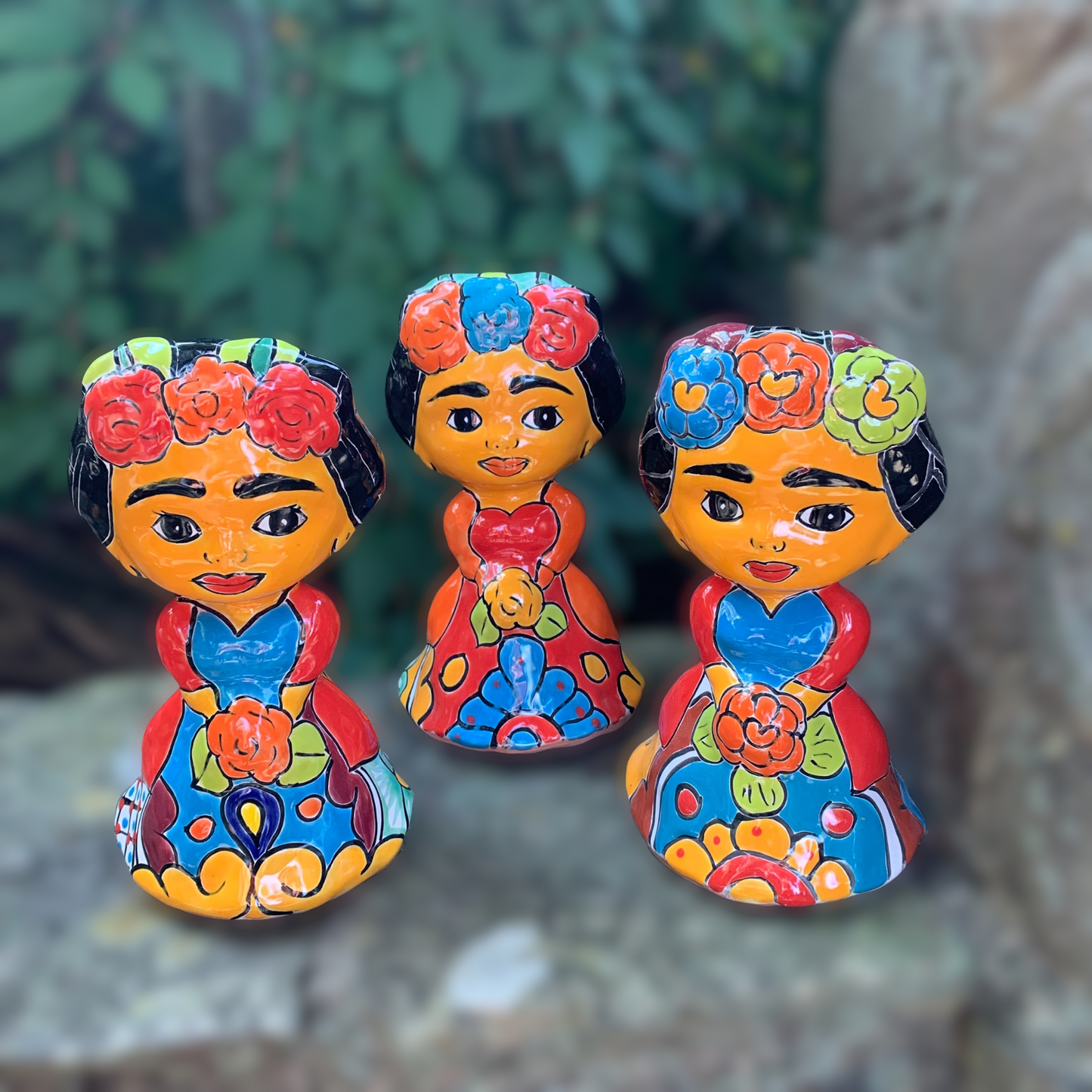 Talavera Frida Doll