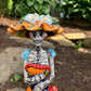 mexican talavera catrina Skelton doll