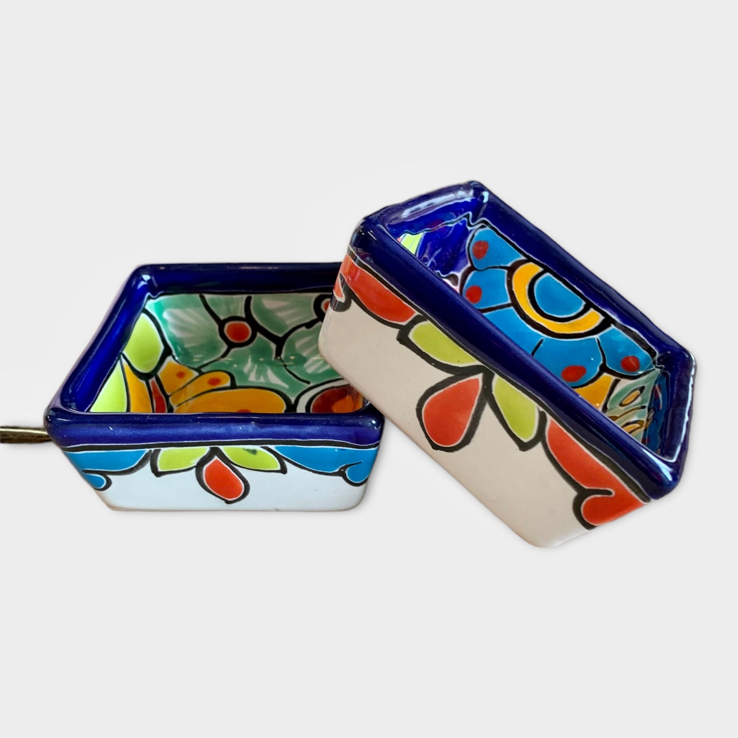 Talavera Little Square Set Dishes