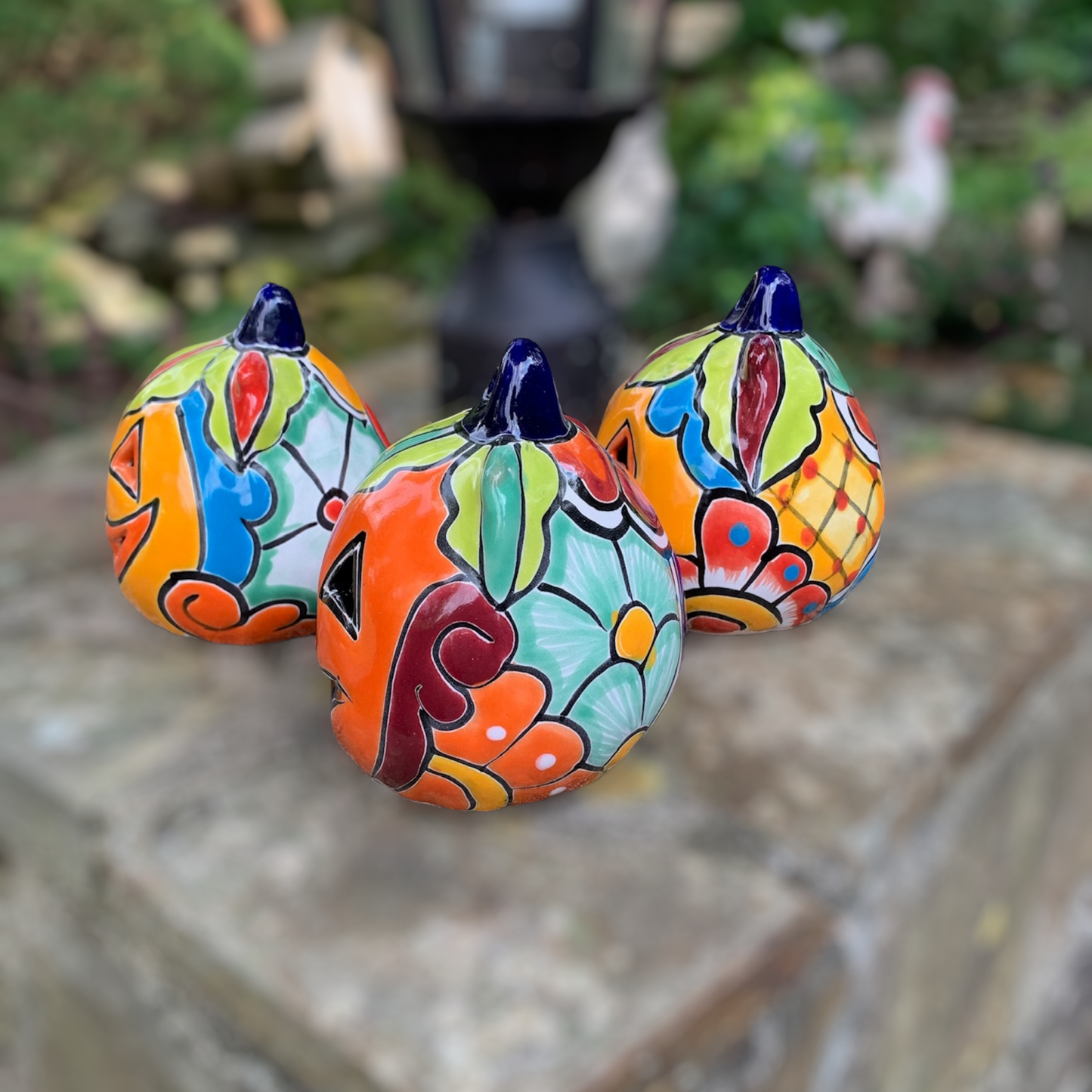 Talavera Pumpkin Set - Calabaza