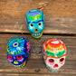 Mexican Sugar Skull - Set of Three Mini