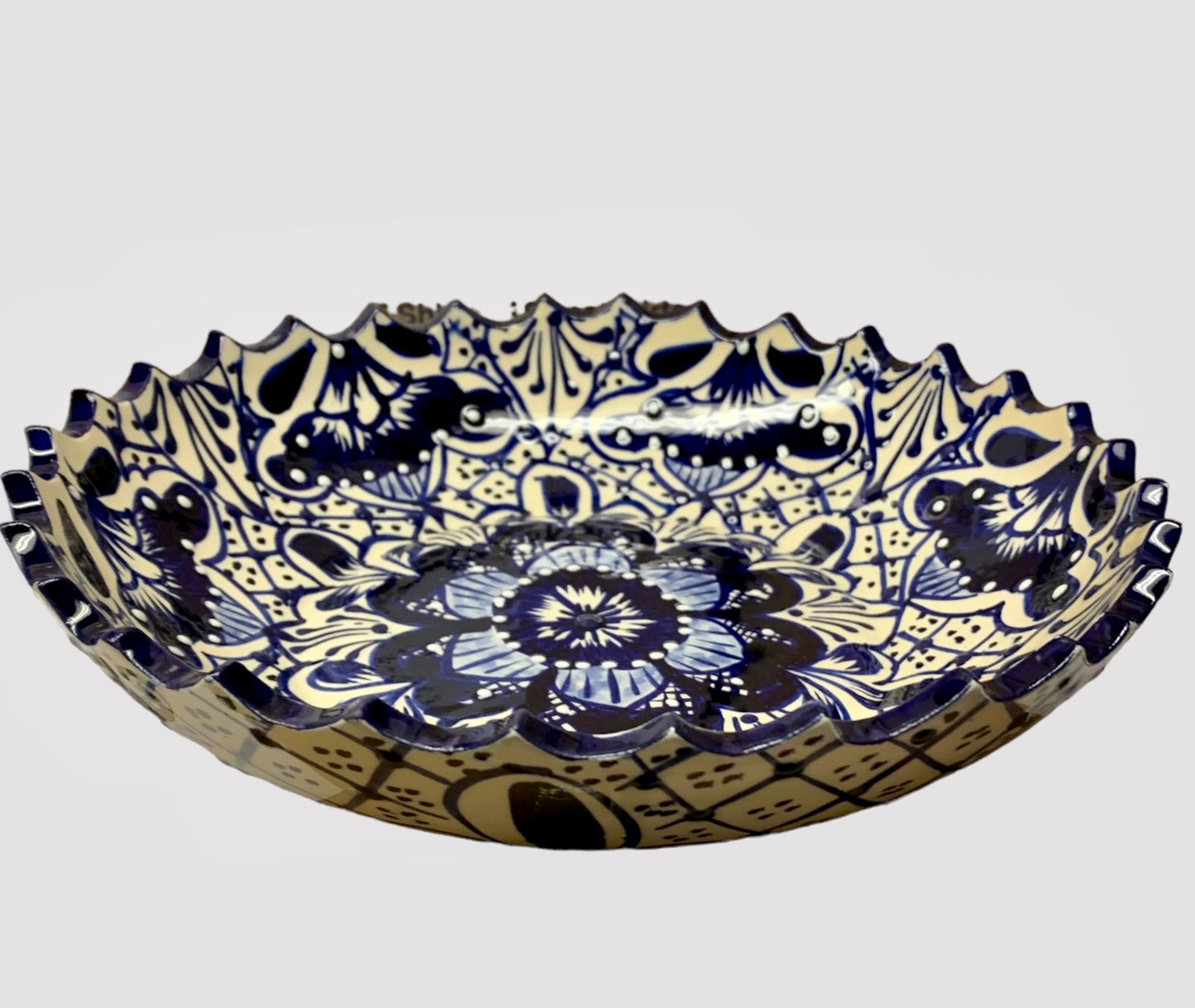 Talavera Classic Blue and White Serving Pieces