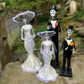 Paper Mache Catrina bride and groom Novias
