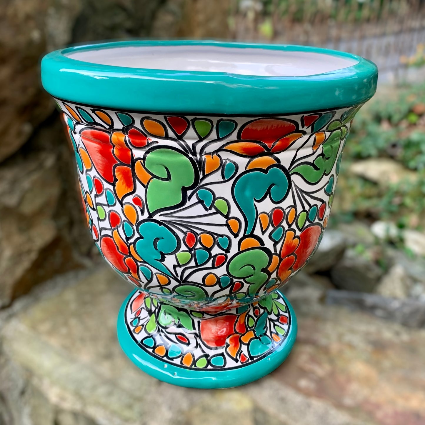 Talavera Copa Planter Pot