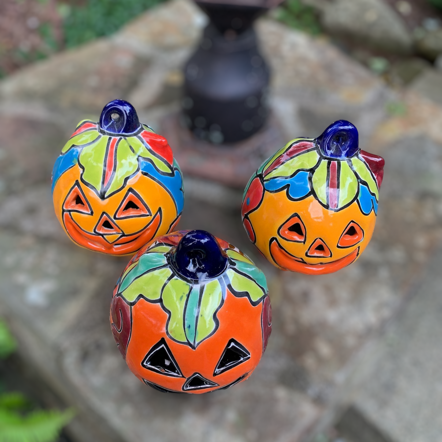 Talavera Pumpkin Set - Calabaza