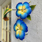 Humming bird and flower scultpure