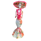 Paper Mache Catrina Skelton Doll E