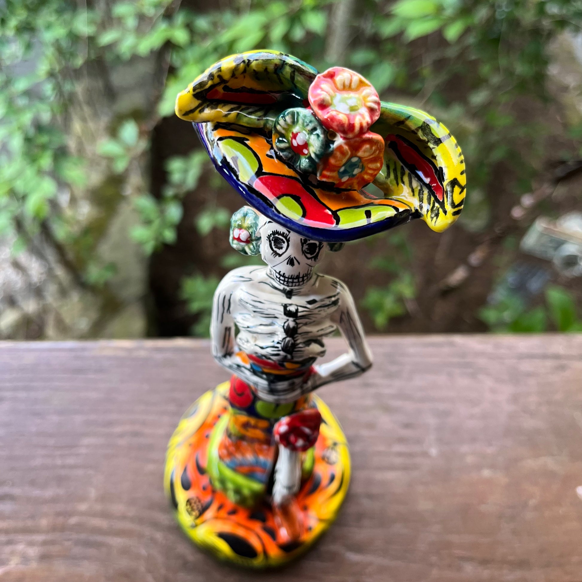 Ceramic catrina online dolls for sale