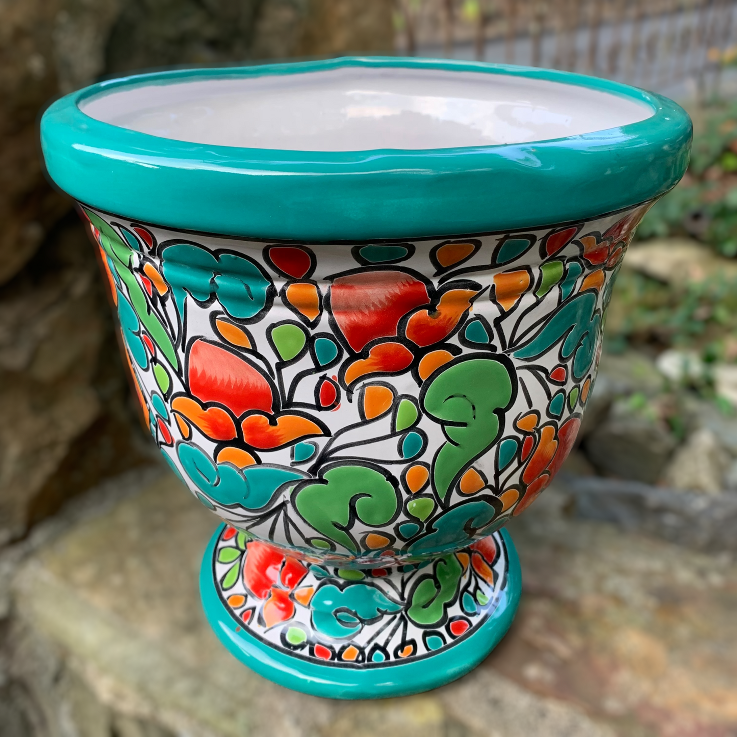 Talavera Copa Planter Pot